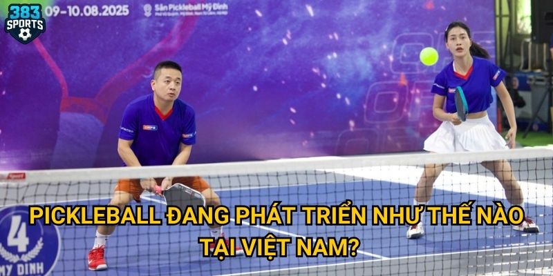 Cuộc đua Pickleball OFFB Cup 2025 có thu hút sự chú ý mà 383sports mong đợi? 3 Pickleball đang phát triển như thế nào tại Việt Nam?