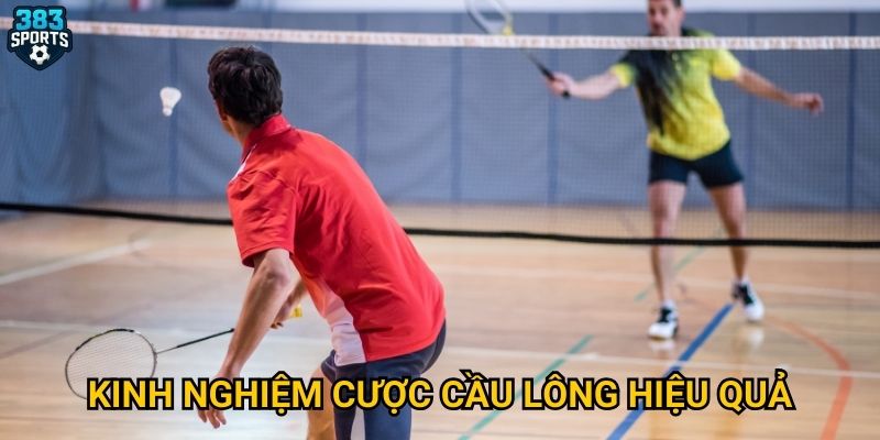 Cầu lông tại 383sports có gì đặc biệt so với nhà cái khác? 3 Kinh nghiệm cược cầu lông hiệu quả
